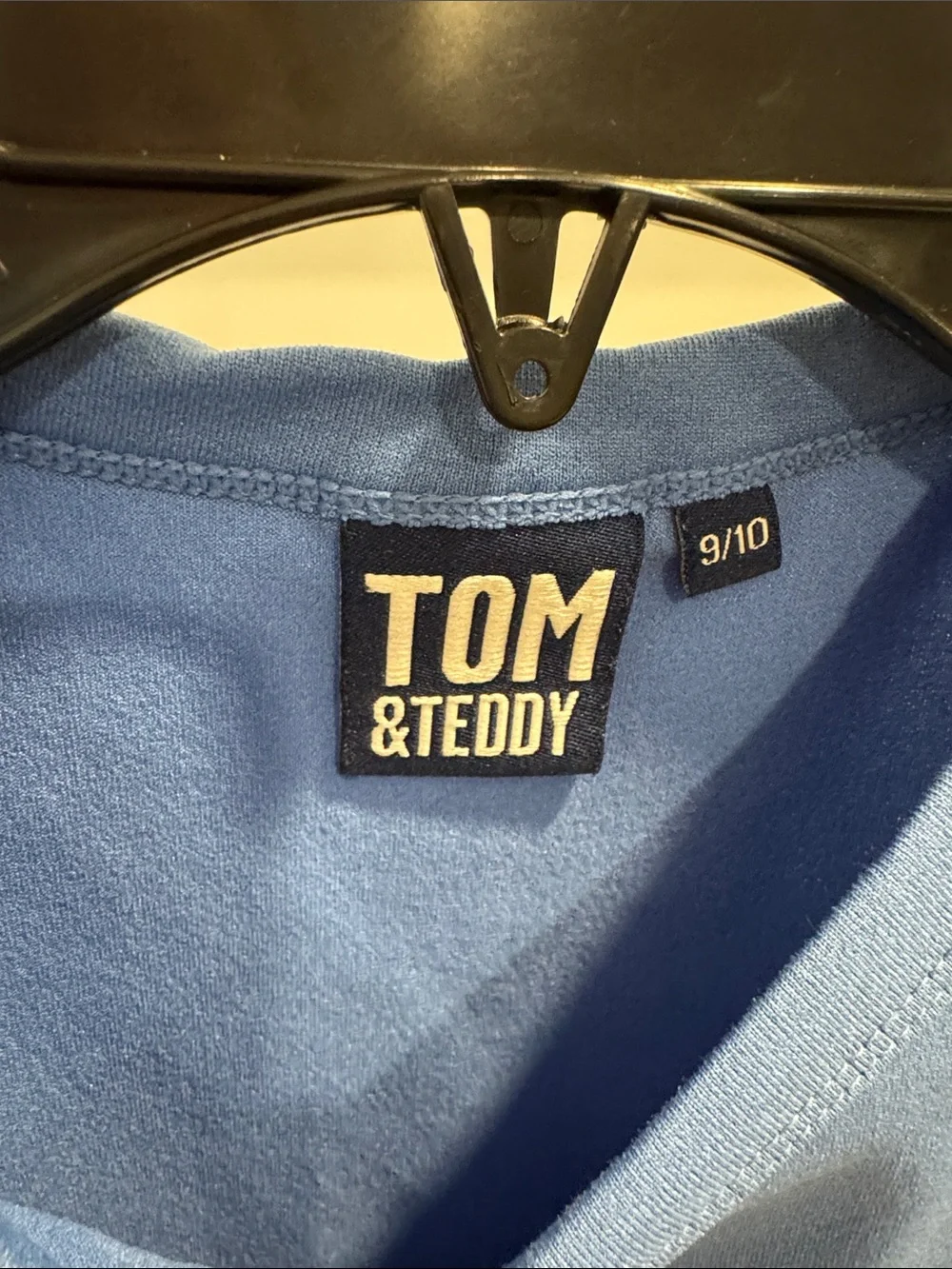 Tom & Teddy Kids Short Sleeve Rashguard in Blue